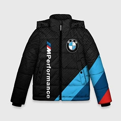 Куртка зимняя для мальчика BMW M PERFORMANCE, цвет: 3D-черный