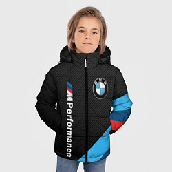 Куртка зимняя для мальчика BMW M PERFORMANCE, цвет: 3D-черный — фото 2