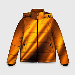 Куртка зимняя для мальчика Луч, цвет: 3D-черный