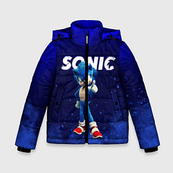Куртка зимняя для мальчика SONIC, цвет: 3D-красный