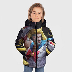 Куртка зимняя для мальчика Сейлор Панч, цвет: 3D-черный — фото 2
