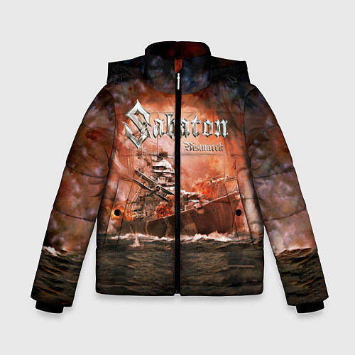 Зимняя куртка для мальчика Sabaton / 3D-Черный – фото 1