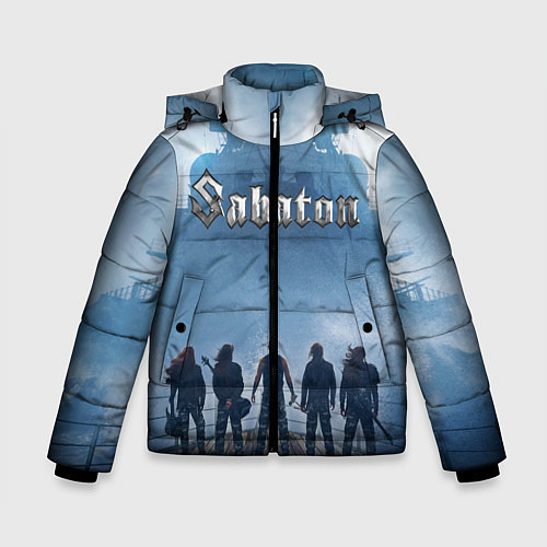 Зимняя куртка для мальчика SABATON / 3D-Черный – фото 1