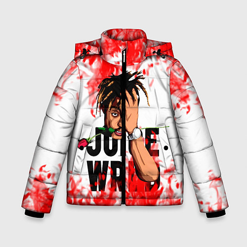 Зимняя куртка для мальчика Juice WRLD / 3D-Черный – фото 1