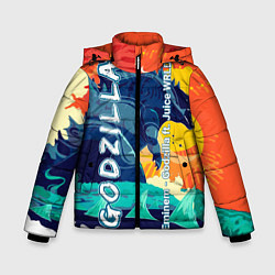Куртка зимняя для мальчика Eminem и Juice WRLD, цвет: 3D-черный