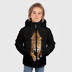Куртка зимняя для мальчика Ягуар, цвет: 3D-светло-серый — фото 2