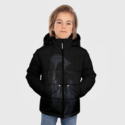 Куртка зимняя для мальчика Пантера, цвет: 3D-черный — фото 2