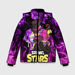 Куртка зимняя для мальчика BRAWL STARS MORTIS, цвет: 3D-красный