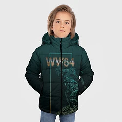 Куртка зимняя для мальчика WW 84, цвет: 3D-светло-серый — фото 2