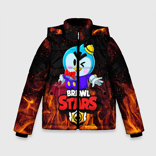 Зимняя куртка для мальчика BRAWL STARS MRP / 3D-Черный – фото 1