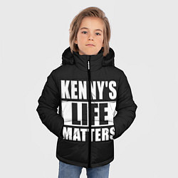 Куртка зимняя для мальчика KENNYS LIFE MATTERS, цвет: 3D-черный — фото 2