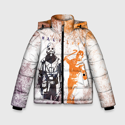 Зимняя куртка для мальчика Half life attack / 3D-Черный – фото 1