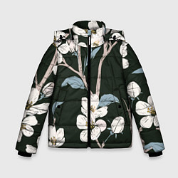 Куртка зимняя для мальчика САКУРА, цвет: 3D-черный