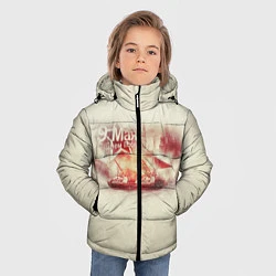 Куртка зимняя для мальчика С ДНЁМ ПОБЕДЫ!, цвет: 3D-черный — фото 2