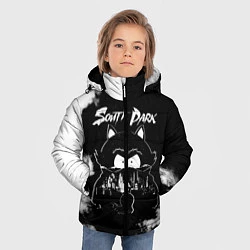 Куртка зимняя для мальчика Южный Парк, цвет: 3D-черный — фото 2