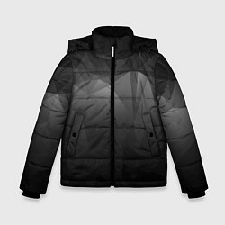 Куртка зимняя для мальчика GRAY GEOMETRY, цвет: 3D-светло-серый