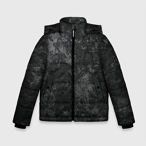 Зимняя куртка для мальчика ГРАНЖ / 3D-Черный – фото 1
