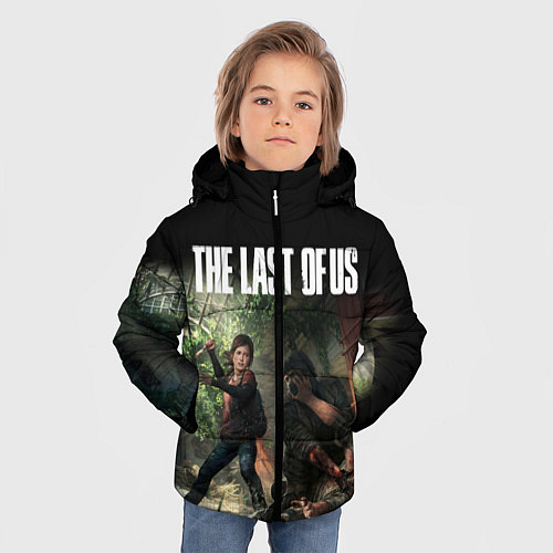 Зимняя куртка для мальчика THE LAST OF US / 3D-Красный – фото 3