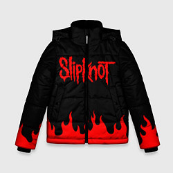 Куртка зимняя для мальчика SLIPKNOT, цвет: 3D-черный