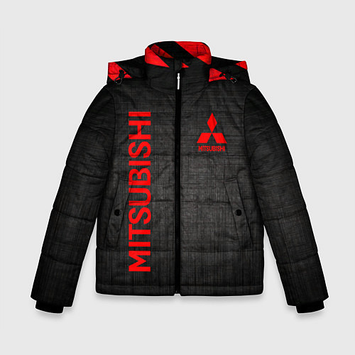 Зимняя куртка для мальчика MITSUBISHI / 3D-Черный – фото 1