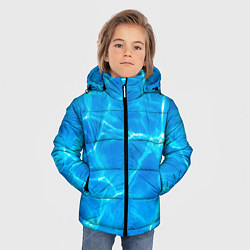 Куртка зимняя для мальчика Вода, цвет: 3D-красный — фото 2