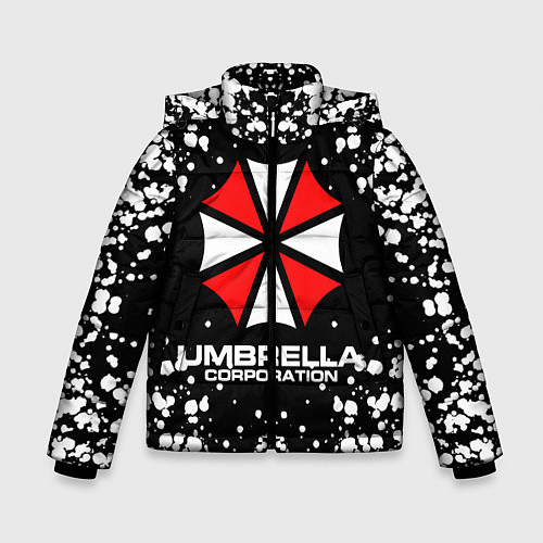 Зимняя куртка для мальчика Umbrella Corporation / 3D-Черный – фото 1