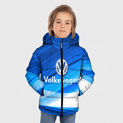 Куртка зимняя для мальчика Volkswagen, цвет: 3D-черный — фото 2