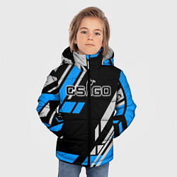 Куртка зимняя для мальчика CS:GO, цвет: 3D-светло-серый — фото 2