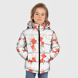 Куртка зимняя для мальчика Милый олень, цвет: 3D-черный — фото 2