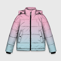 Куртка зимняя для мальчика НЕЖНОСТЬ, цвет: 3D-черный