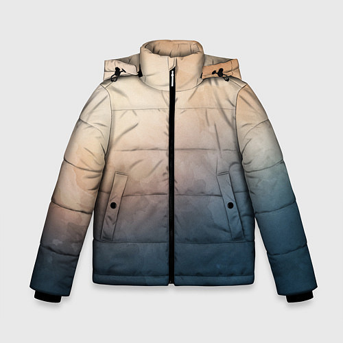 Зимняя куртка для мальчика Тана / 3D-Черный – фото 1