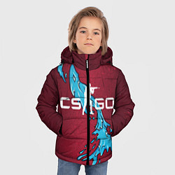 Куртка зимняя для мальчика Дух воды, цвет: 3D-светло-серый — фото 2