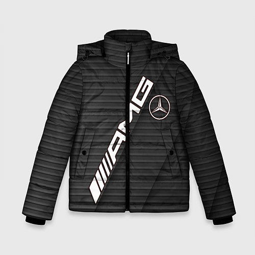 Зимняя куртка для мальчика Mercedes / 3D-Черный – фото 1