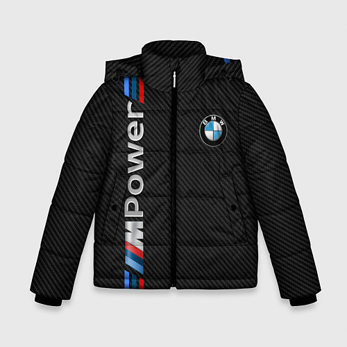 Зимняя куртка для мальчика BMW POWER CARBON / 3D-Черный – фото 1
