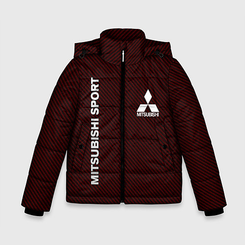 Зимняя куртка для мальчика MITSUBISHI CARBON / 3D-Черный – фото 1
