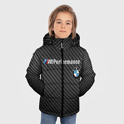 Куртка зимняя для мальчика BMW CARBON, цвет: 3D-светло-серый — фото 2