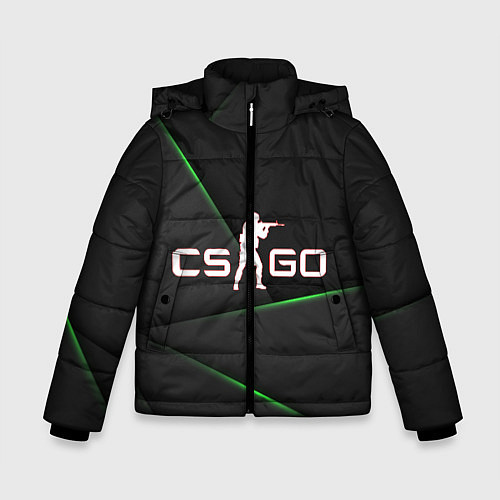 Зимняя куртка для мальчика CS background / 3D-Черный – фото 1