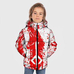 Куртка зимняя для мальчика BLOODBORNE, цвет: 3D-черный — фото 2