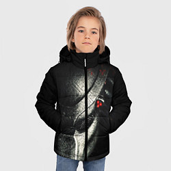 Куртка зимняя для мальчика PREDATOR, цвет: 3D-черный — фото 2