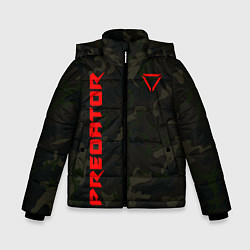 Куртка зимняя для мальчика Predator Military, цвет: 3D-светло-серый