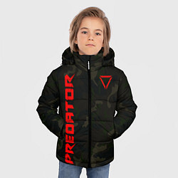 Куртка зимняя для мальчика Predator Military, цвет: 3D-светло-серый — фото 2