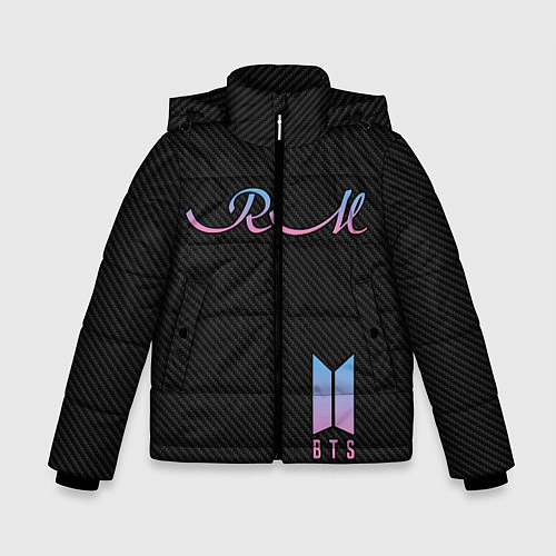 Зимняя куртка для мальчика BTS RM / 3D-Черный – фото 1