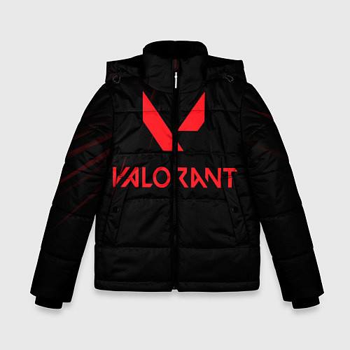 Зимняя куртка для мальчика VALORANT / 3D-Черный – фото 1