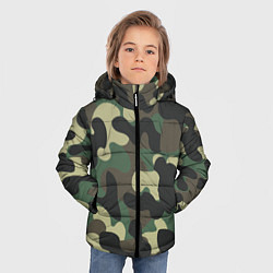 Куртка зимняя для мальчика КАМУФЛЯЖ, цвет: 3D-светло-серый — фото 2