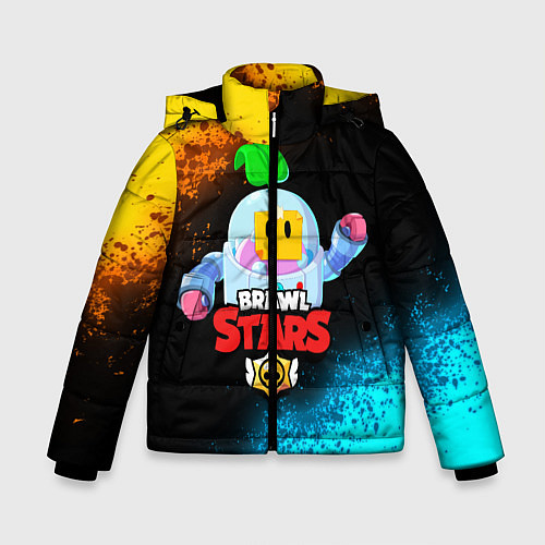 Зимняя куртка для мальчика BRAWL STARS SPROUT / 3D-Черный – фото 1