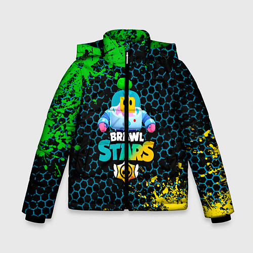 Зимняя куртка для мальчика Sprout Brawl Stars / 3D-Черный – фото 1
