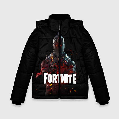 Зимняя куртка для мальчика Fortnite Black Knight / 3D-Черный – фото 1