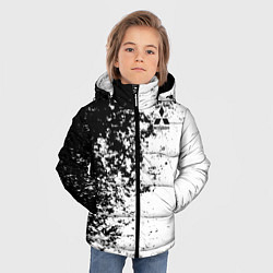 Куртка зимняя для мальчика Mitsubishi, цвет: 3D-светло-серый — фото 2