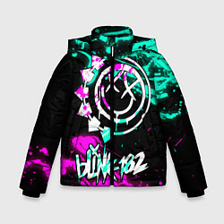 Куртка зимняя для мальчика Blink-182 6, цвет: 3D-красный