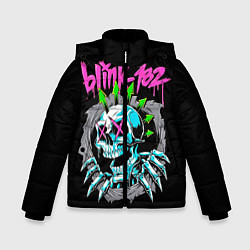 Куртка зимняя для мальчика Blink-182 8, цвет: 3D-черный